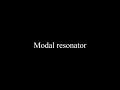 Plaits - Modal resonator