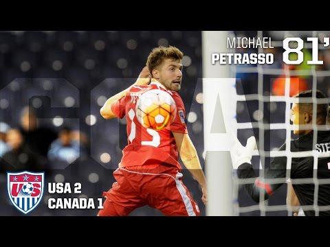 U-23 MNT vs. Canada: Michael Petrasso Goal - Oct. 1, 2015