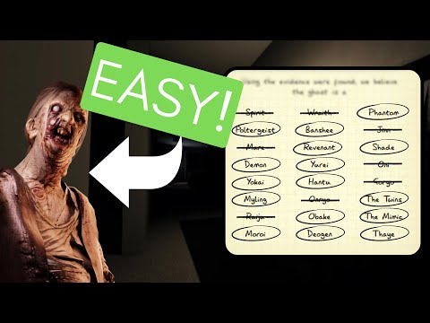 The EASIEST Way To Identify (Or Rule Out) EVERY Ghost | Phasmophobia Complete Ghost Guide