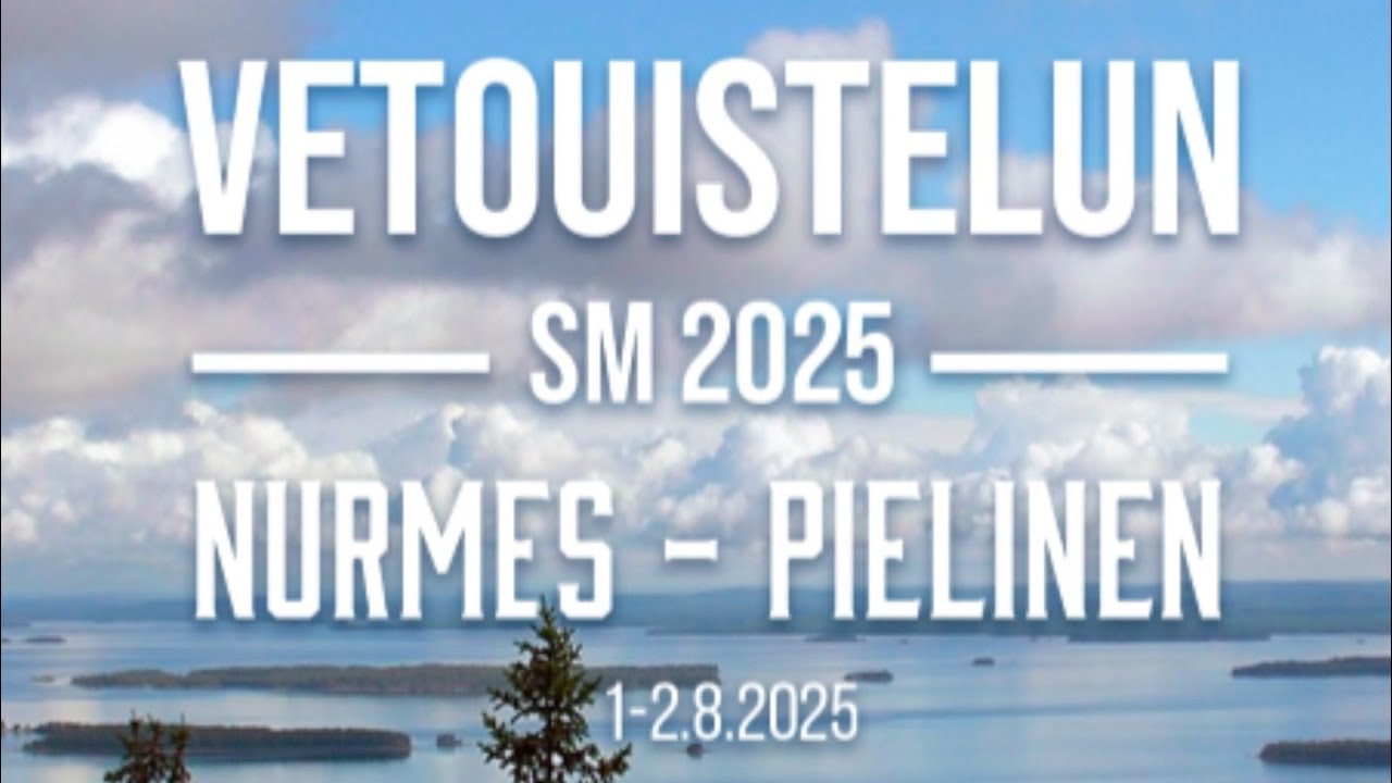 Vetouistelun SM 2025  kisan kulku & vesistö