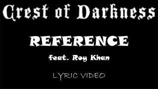 Crest Of Darkness - Reference (feat. Roy Khan) - 1999 - Lyric Video
