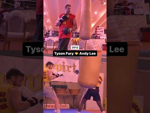 The bond between Tyson Fury & Andy Lee 💪