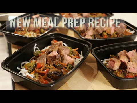 Chicken Stir Fry Meal Prep - High Calorie and Lower...