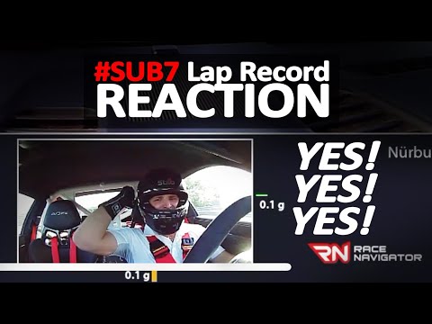 My SUB7 Record Lap REACTION! 6.59min Nürburgring Nordschleife