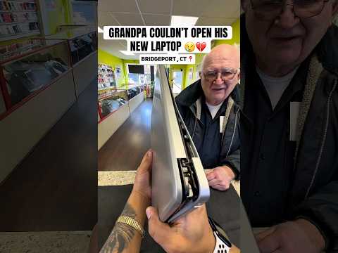 I Had To REBUILD His Computer 🥹❤️ #shorts #moneytalkswireless