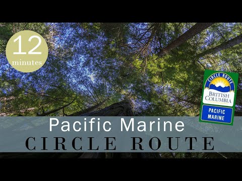 Day trip from Victoria BC on Vancouver Island: Pacific Marine Circle Route and Avatar Grove
