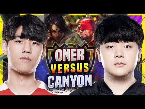 DK CANYON vs T1 ONER IN EUW SOLOQ! - DK Canyon Plays Lee Sin JUNGLE vs T1 Oner Nidalee!