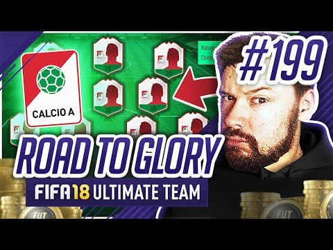 NEW CALCIO A SQUAD!! - #FIFA18 Road to Glory! #199 Ultimate Team