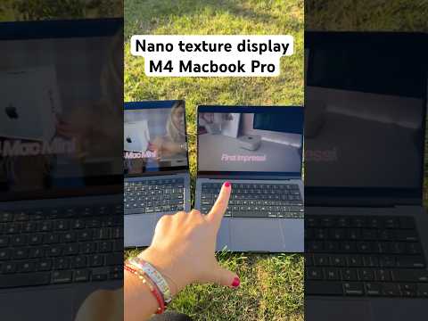 Nano Texture Display! Apple M4 Macbook Pro!