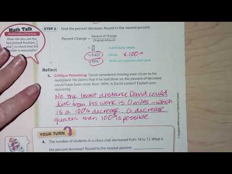 7th Grade Lesson 5 1 21 1 Percent Increase And Decrease