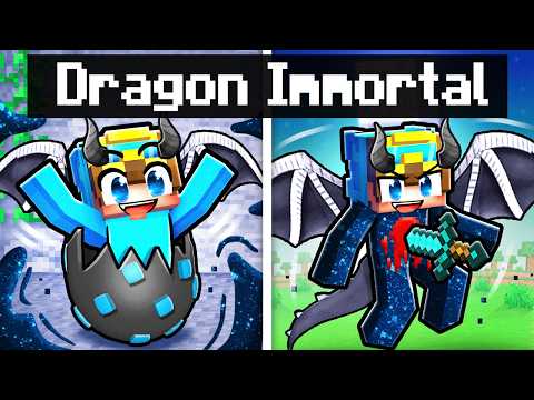 BIRTH to IMMORTAL of a DRAGON in Minecraft!