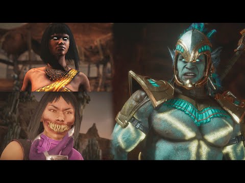 Kotal Kahn Killed Tanya | Mileena Is Looking For Tanya's Body & Avenge Her Death - MK X-XL & 11