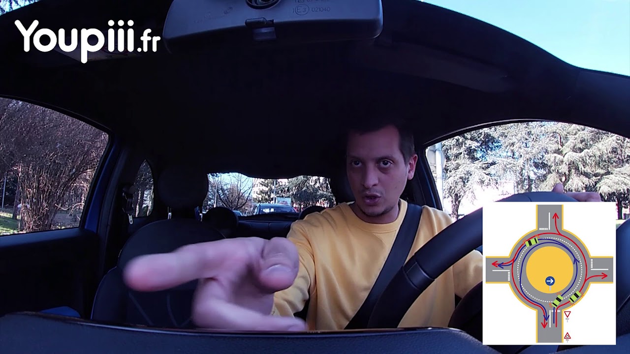 Comment traverser les Giratoires & Rond point  Permis Youpiii