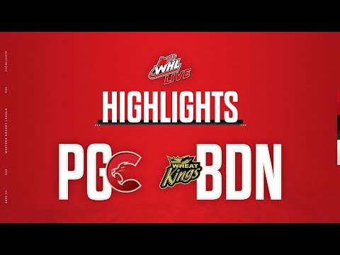 Prince George Cougars at Brandon Wheat Kings 11/1 | WHL Highlights 2023-24