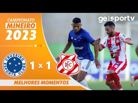 Gols e lances de Cruzeiro x Democrata-MG