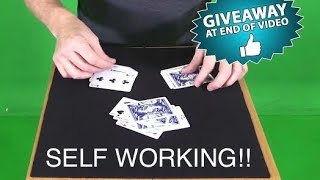 How To Do Amazing MAGIC TRICK with Cards! [SELF WORKING!]