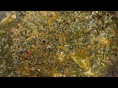 How To Make Haitian Lalo Jute Leaves  | Koman pou kwit Lalo Ayisyen