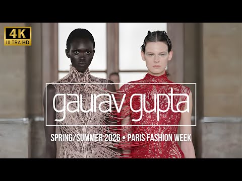 Gaurav Gupta Spring/Summer 2026 | Paris Fashion Week Runway Show
