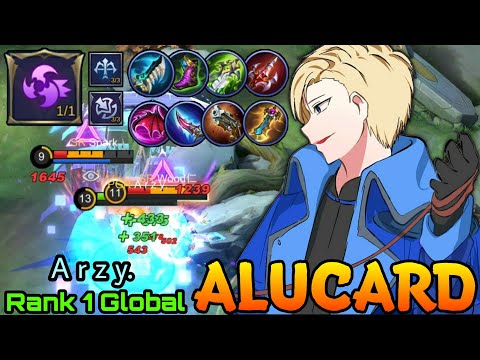 Let Me Show You the Art Of Killing! Alucard Late Game No Boots! - Top 1 Global Alucard by A r z y.
