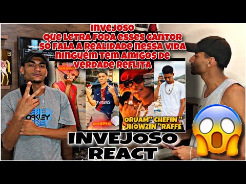 INVEJOSO (REACT) - Oruam / Chefin / Jhowzin / Raffé (Prod. Bune)