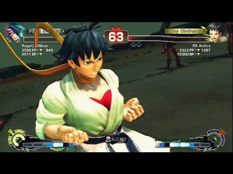 USF4 RageQuitMoar (Poison) vs RK Antics (Makoto)