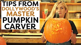 Pumpkin Carving Tips From the Dollywood Master Pumpkin Carver 🎃 | Creative Genius | HGTV Handmade