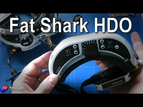 New Fat Shark HDO OLED FPV Goggles (vs. HD3s)