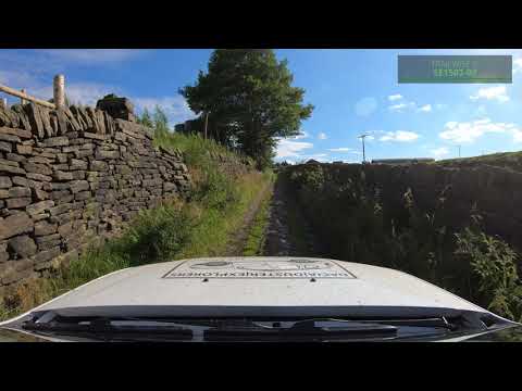 Green Lanes in a Dacia Duster - Sike Lane, Holmfirth, West Yorkshire