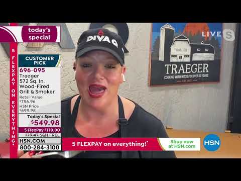 Traeger 572 Sq. In. WoodFired Grill and Smoker