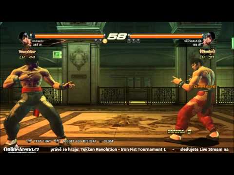 OnlineArena.cz - Tekken Revolution - Iron Fist Tournament 1 - SLOVAKIA-66 vs odrardd
