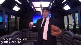preview picture of video 'Detroit Limo Service for all your Detroit Sporting Events - Rochester Limousine'