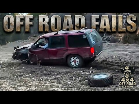 Pure Off Road Chaos | Extreme 4x4 Fails And Wild Madness 🚙💥 Full Action