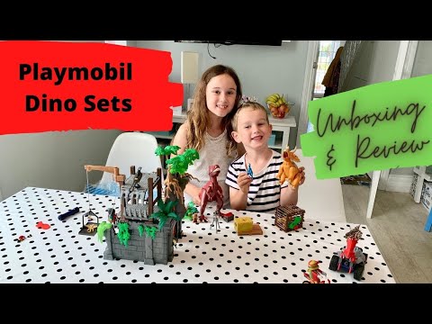 AD Playmobil Dinos Sets Unboxing and Review