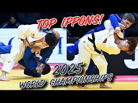 TOP IPPONS  - Judo World Championships 2025