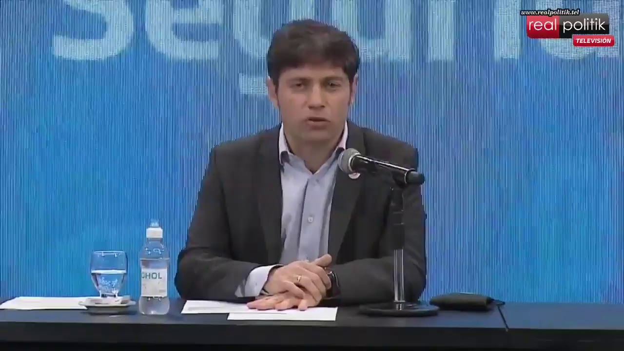 Kicillof anuncia el Plan Integral de Seguridad para la Provincia