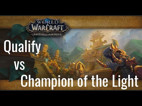 Qualify vs Champion of the Light (Mythic BoD) - Warlock PoV