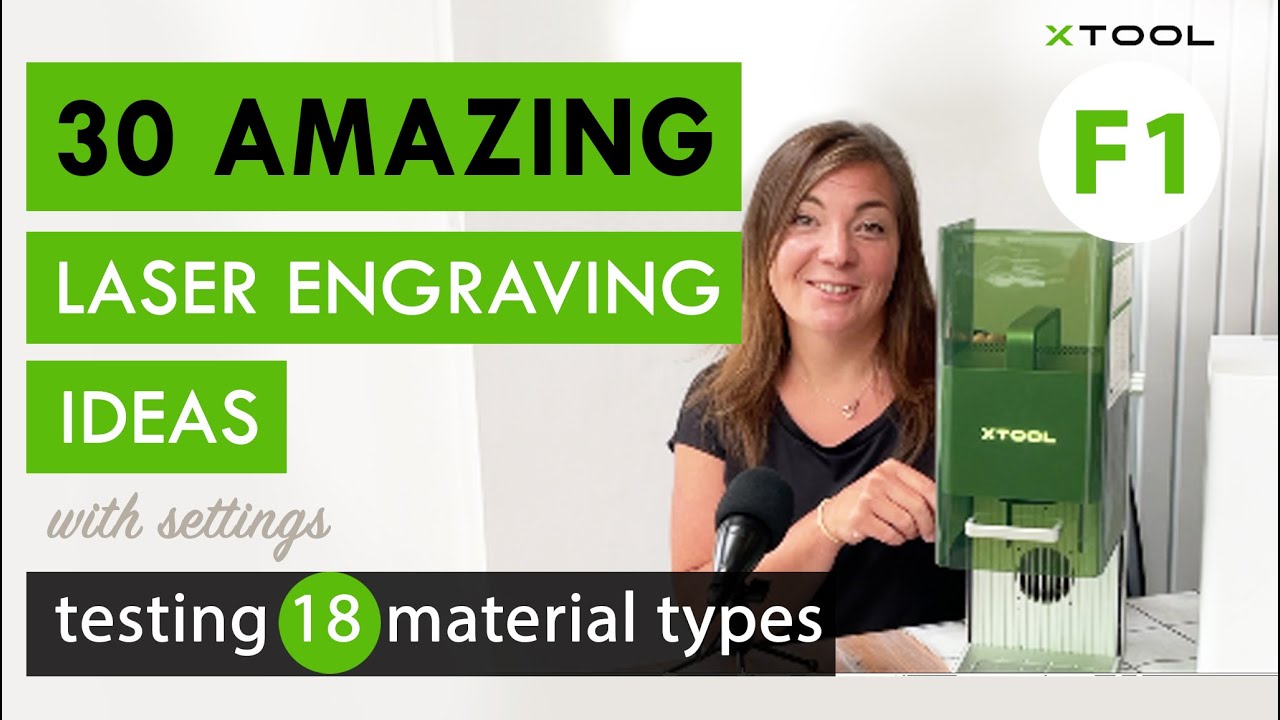 30 Laser Engraving Ideas - LASER ENGRAVER PROJECTS - xTool F1