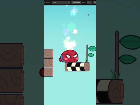 Cocos Creator 3.8 Source game - Jumping Cute Hero, using spine animation