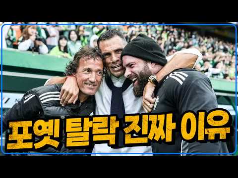 포옛 서류 탈락한 충격적 이유