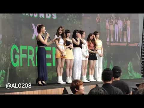 191109 GFRIEND 여자친구 RED CARPET 레드 카펫 직캠 @ KAMP SINGAPORE 2019 싱가포르