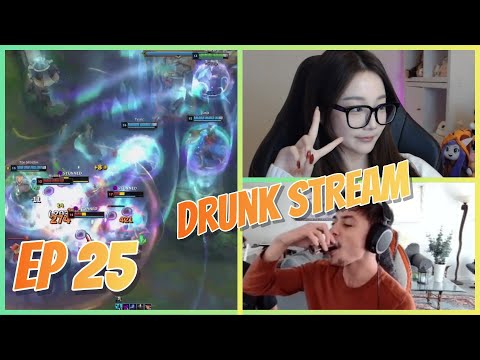 "SHE HAS THE SAME FAT T*TTIES AS ME" 🍒 | LLSTYLISH DRUNK STREAM 🥴🍷 | Best LoL Streaming Moments #25