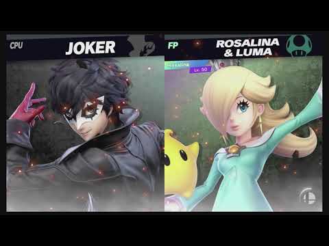 Super Smash Bros Ultimate Amiibo Fights – Request #14999 Joker vs Rosalina