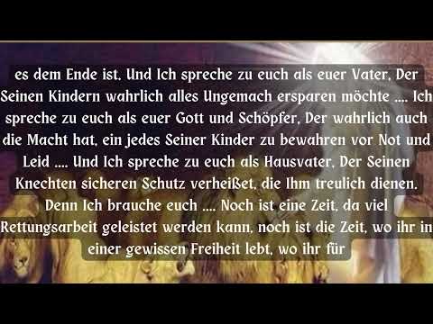 GOTT IST DEIN SCHUTZ UND SCHIRM !