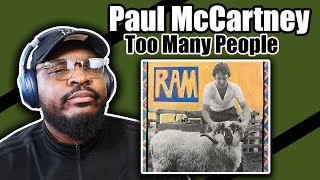 Was This Shade? 👀 | Paul McCartney - Too Many People | REACTION/REVIEW