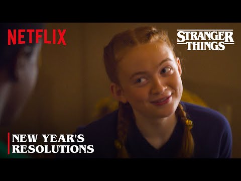 Netflix オリジナルシリーズ『ストレンジャー・シングス』で新年の目標！