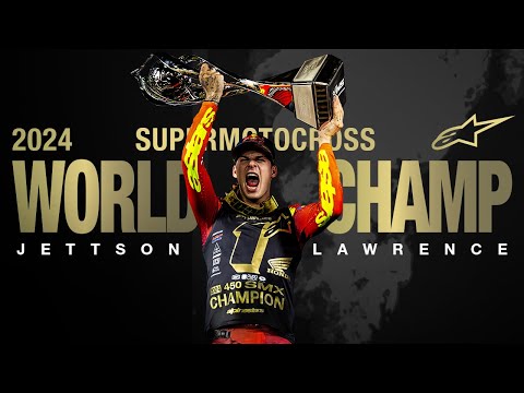 Back-to-Back: Jett Lawrence Wins the 2024 SuperMotocross World Championship | Alpinestars