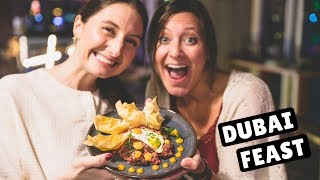 DISEMBARKING IN DUBAI! Epic Hotel &amp; FEAST! - YouTube