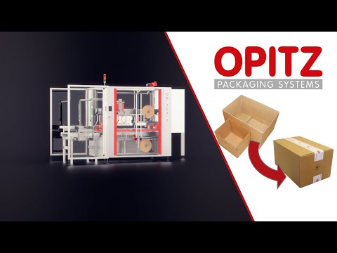 fully automatic Case Sealer GO 755/2 - OPITZ Packaging Systems