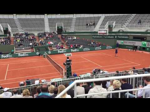 Junior girls tennis - French Open 4/6/16