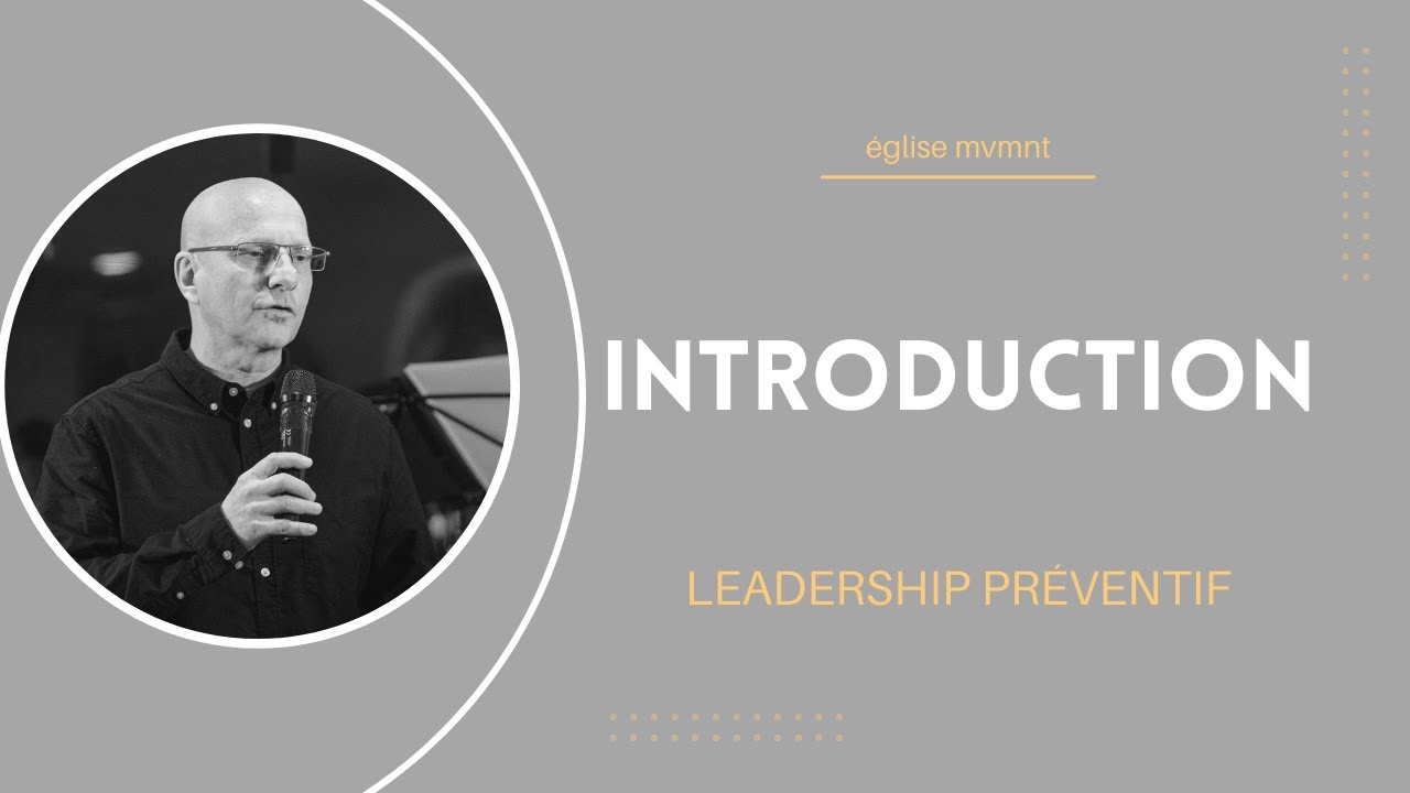 Leadership préventif - introduction